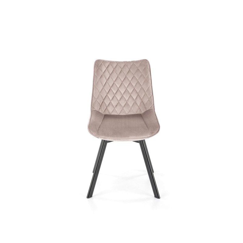 'K520 Chair Legs - Black, Seat - Beige' 'K520 Chair Legs - Black, Seat - Beige'