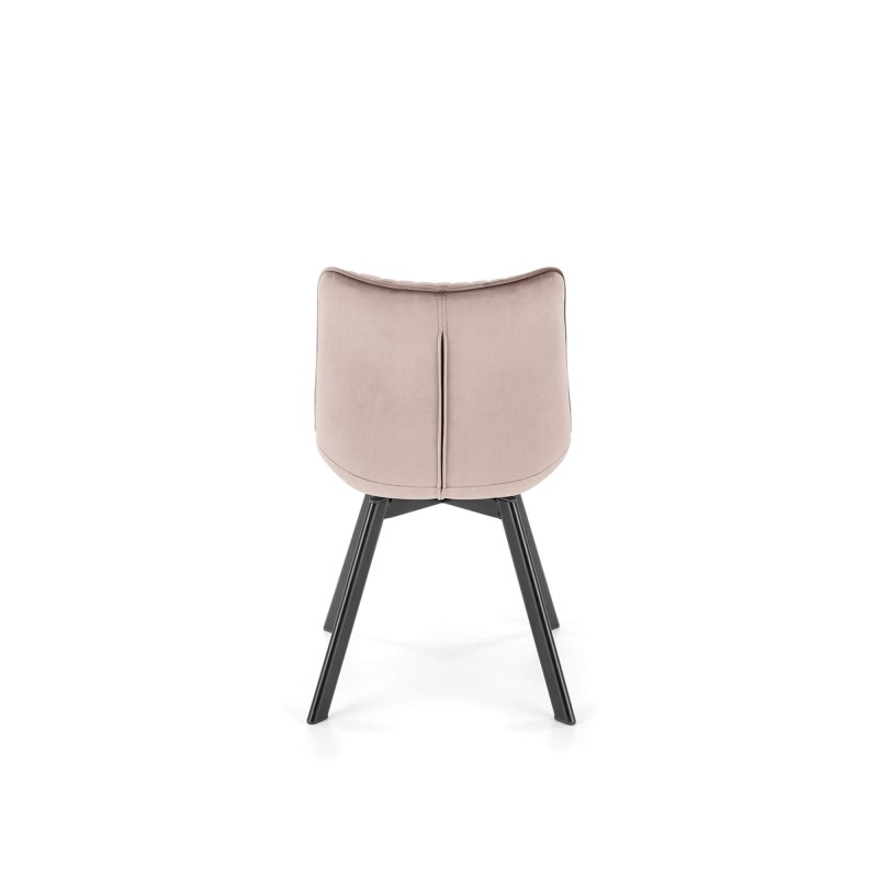 'K520 Chair Legs - Black, Seat - Beige' 'K520 Chair Legs - Black, Seat - Beige'