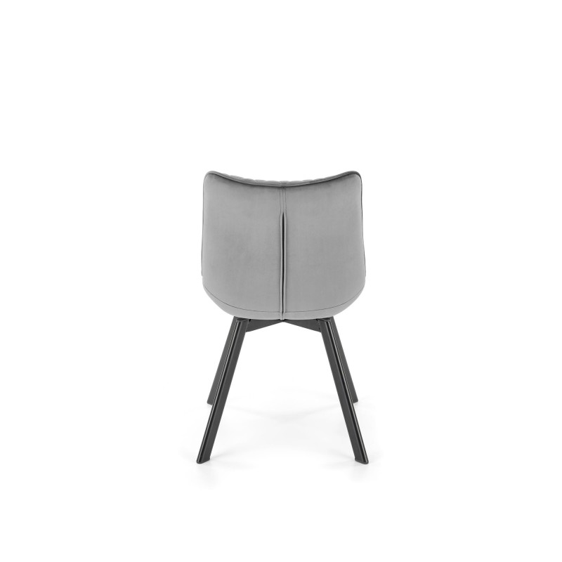 'K520 Chair Legs - Black, Seat - Dark Ash' 'K520 Chair Legs - Black, Seat - Dark Ash'