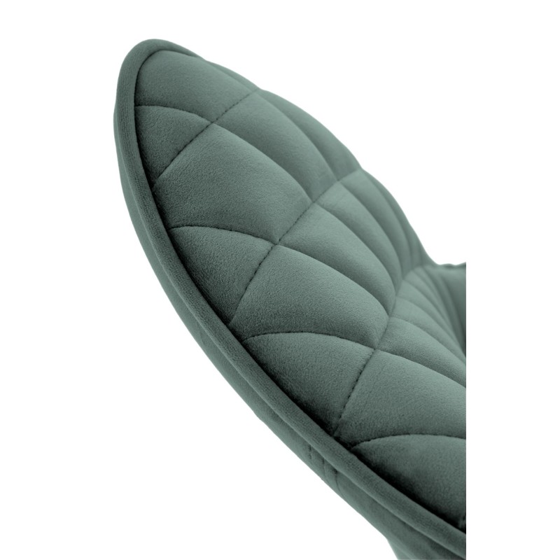 'K520 Chair Legs - Black, Seat - Dark Green' 'K520 Chair Legs - Black, Seat - Dark Green'