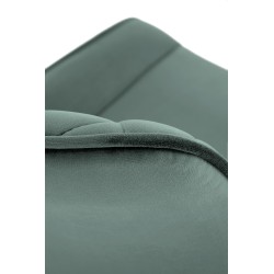 'K520 Chair Legs - Black, Seat - Dark Green' 'K520 Chair Legs - Black, Seat - Dark Green'