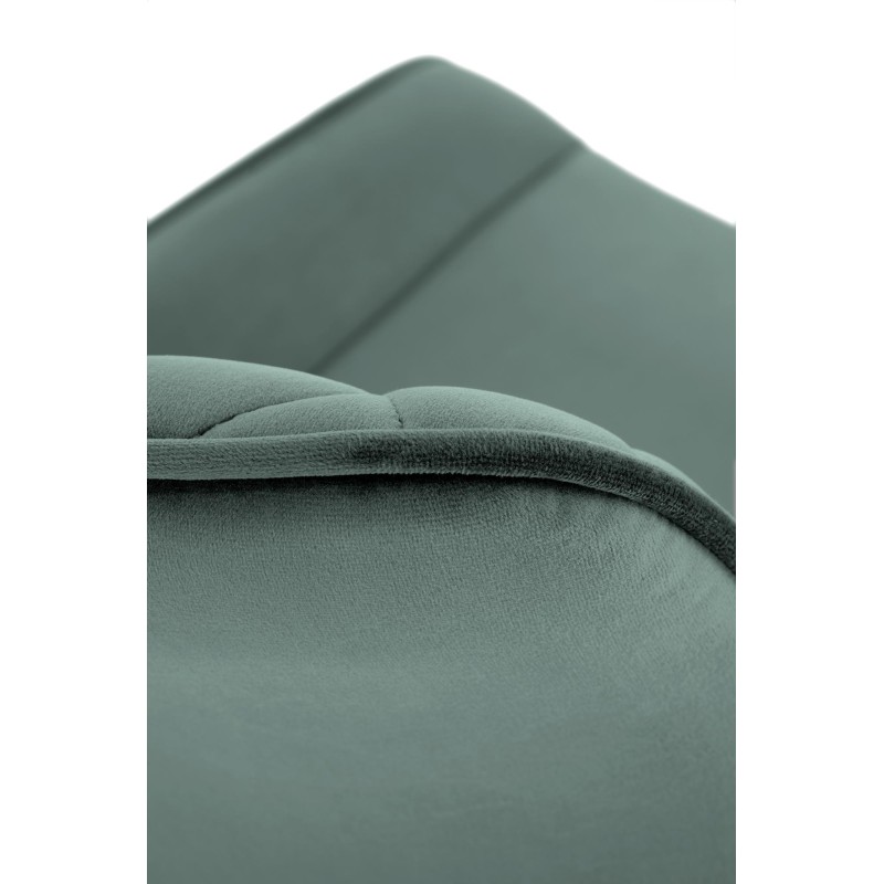 'K520 Chair Legs - Black, Seat - Dark Green' 'K520 Chair Legs - Black, Seat - Dark Green'