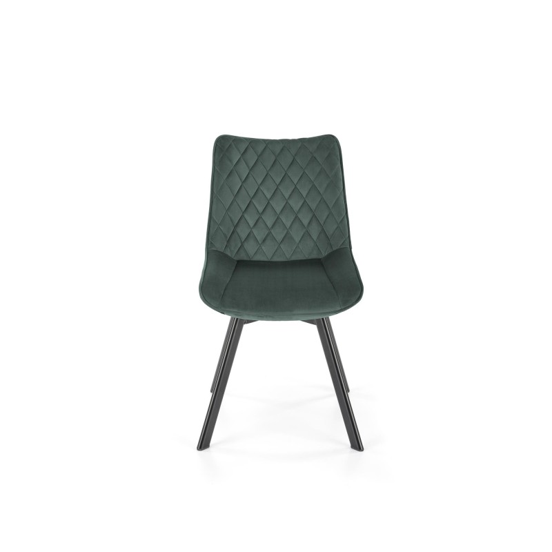 'K520 Chair Legs - Black, Seat - Dark Green' 'K520 Chair Legs - Black, Seat - Dark Green'