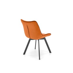 'K520 Chair Legs - Black, Seat - Cinnamon' 'K520 Chair Legs - Black, Seat - Cinnamon'