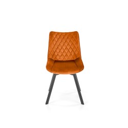 'K520 Chair Legs - Black, Seat - Cinnamon' 'K520 Chair Legs - Black, Seat - Cinnamon'