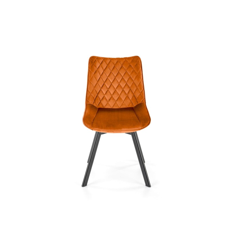 'K520 Chair Legs - Black, Seat - Cinnamon' 'K520 Chair Legs - Black, Seat - Cinnamon'