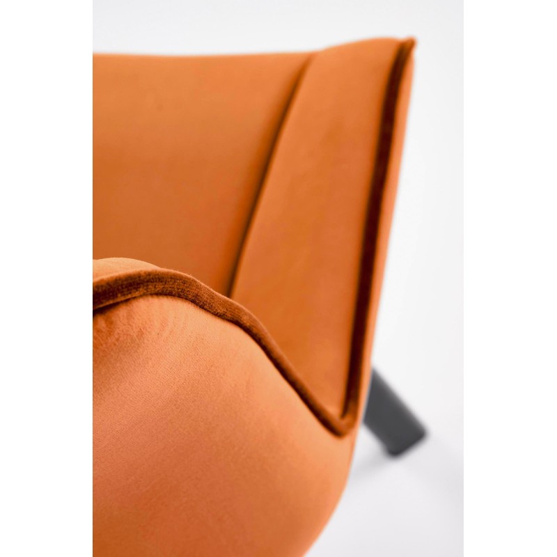 'K520 Chair Legs - Black, Seat - Cinnamon' 'K520 Chair Legs - Black, Seat - Cinnamon'