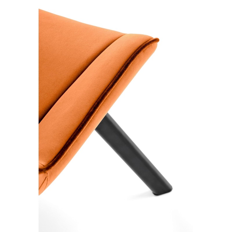 'K520 Chair Legs - Black, Seat - Cinnamon' 'K520 Chair Legs - Black, Seat - Cinnamon'