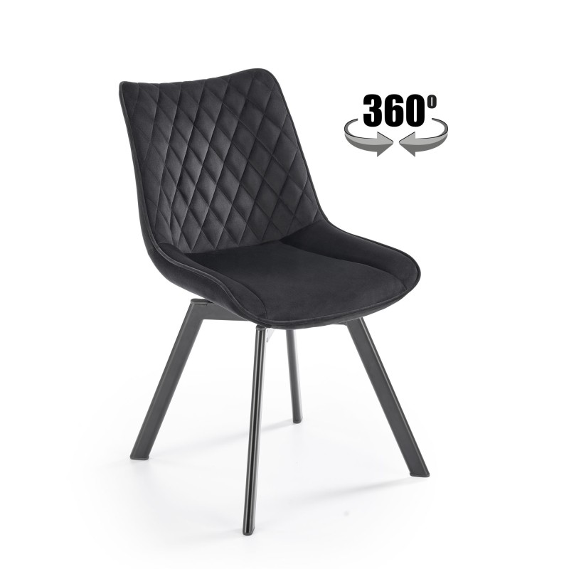 'K520 Chair Legs - Black, Seat - Black' 'K520 Chair Legs - Black, Seat - Black'