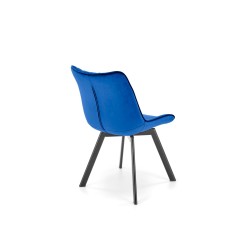 'K520 Chair Legs - Black, Seat - Navy Blue' 'K520 Chair Legs - Black, Seat - Navy Blue'