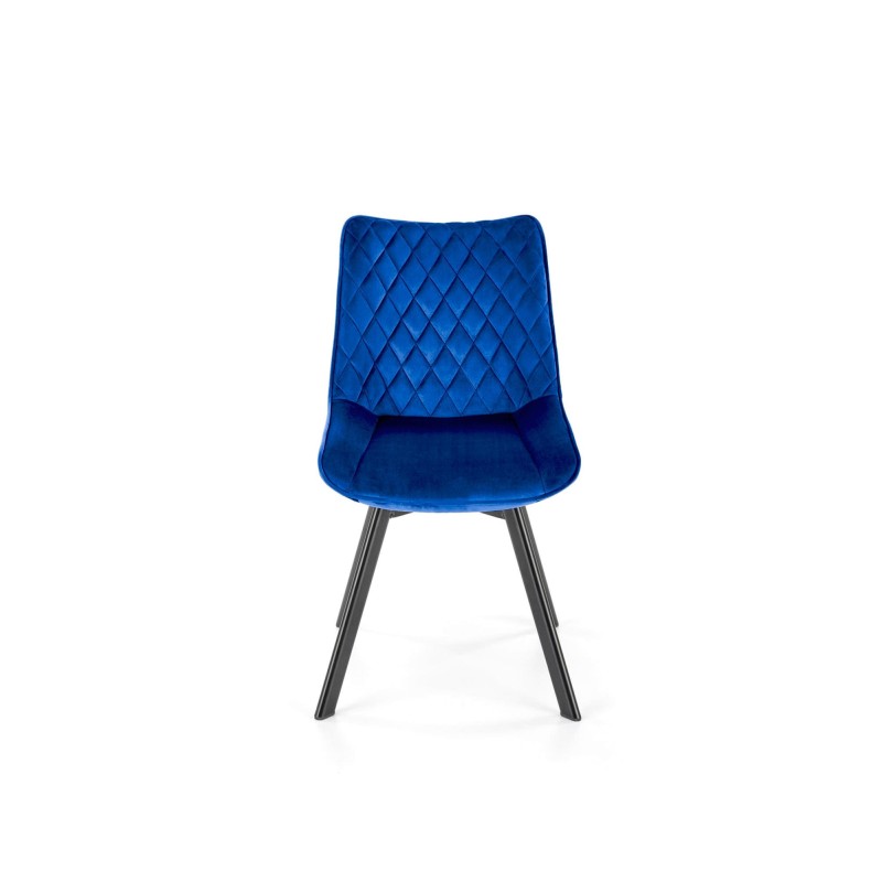 'K520 Chair Legs - Black, Seat - Navy Blue' 'K520 Chair Legs - Black, Seat - Navy Blue'