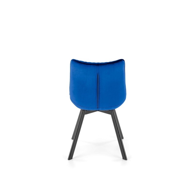 'K520 Chair Legs - Black, Seat - Navy Blue' 'K520 Chair Legs - Black, Seat - Navy Blue'