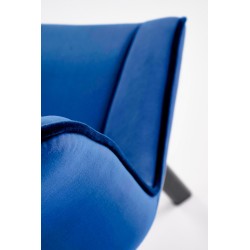'K520 Chair Legs - Black, Seat - Navy Blue' 'K520 Chair Legs - Black, Seat - Navy Blue'