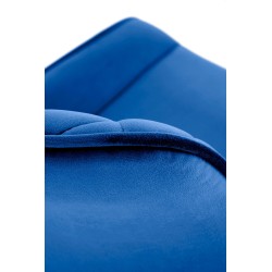'K520 Chair Legs - Black, Seat - Navy Blue' 'K520 Chair Legs - Black, Seat - Navy Blue'