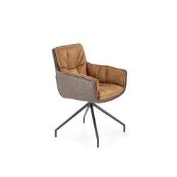 'K523 Brown/Dark Brown Chair' 'K523 Brown/Dark Brown Chair'