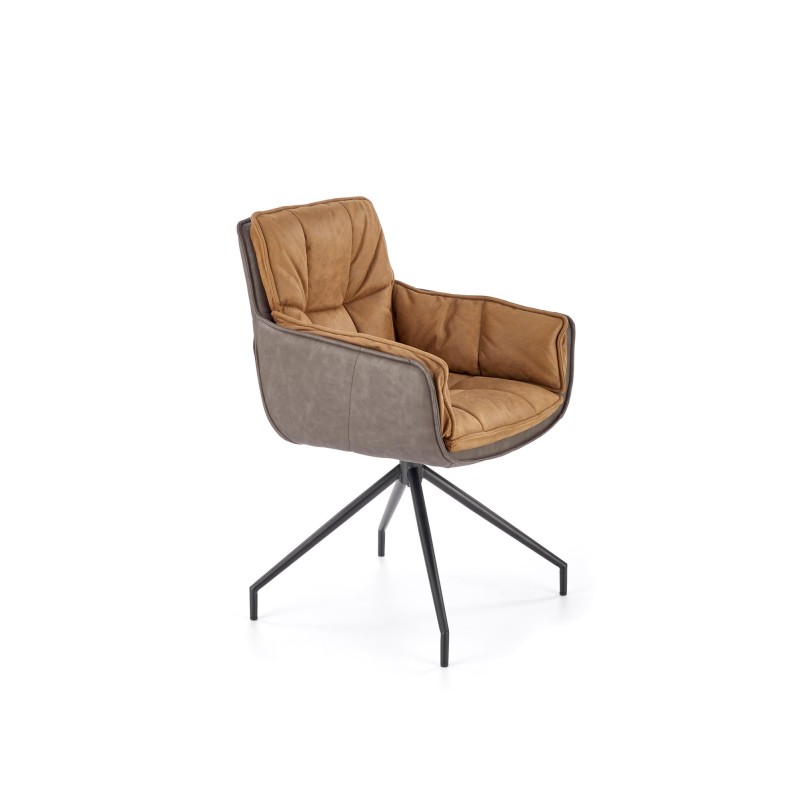 'K523 Brown/Dark Brown Chair' 'K523 Brown/Dark Brown Chair'