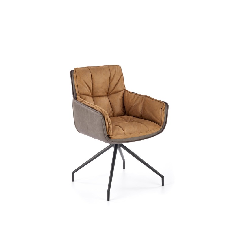 'K523 Brown/Dark Brown Chair' 'K523 Brown/Dark Brown Chair'