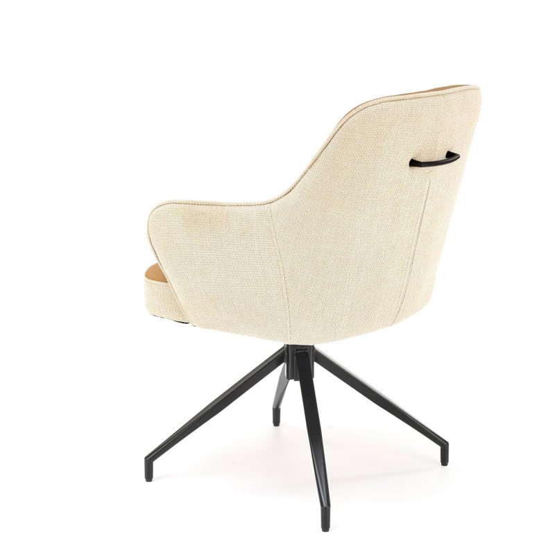 'K527 Brown / Beige Chair' 'K527 Brown / Beige Chair'