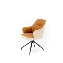 'K527 Brown / Beige Chair' 'K527 Brown / Beige Chair'