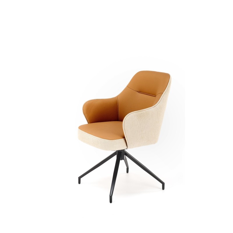 'K527 Brown / Beige Chair' 'K527 Brown / Beige Chair'