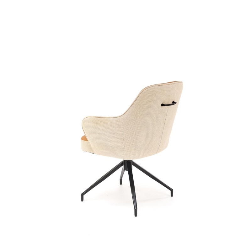 'K527 Brown / Beige Chair' 'K527 Brown / Beige Chair'