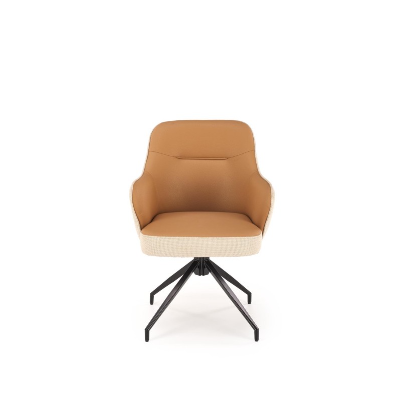 'K527 Brown / Beige Chair' 'K527 Brown / Beige Chair'