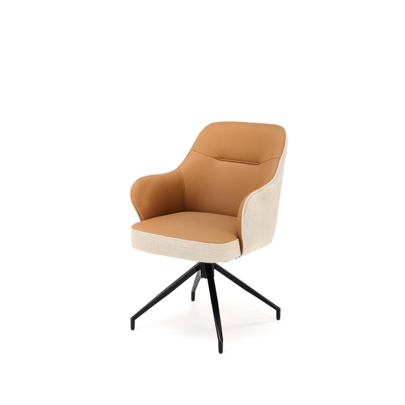'K527 Brown / Beige Chair' 'K527 Brown / Beige Chair'
