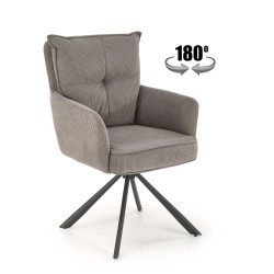 K528 krzesło popielaty (1p 2szt)