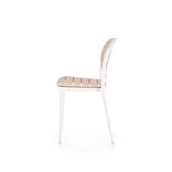'K529 White / Natural Chair' 'K529 White / Natural Chair'
