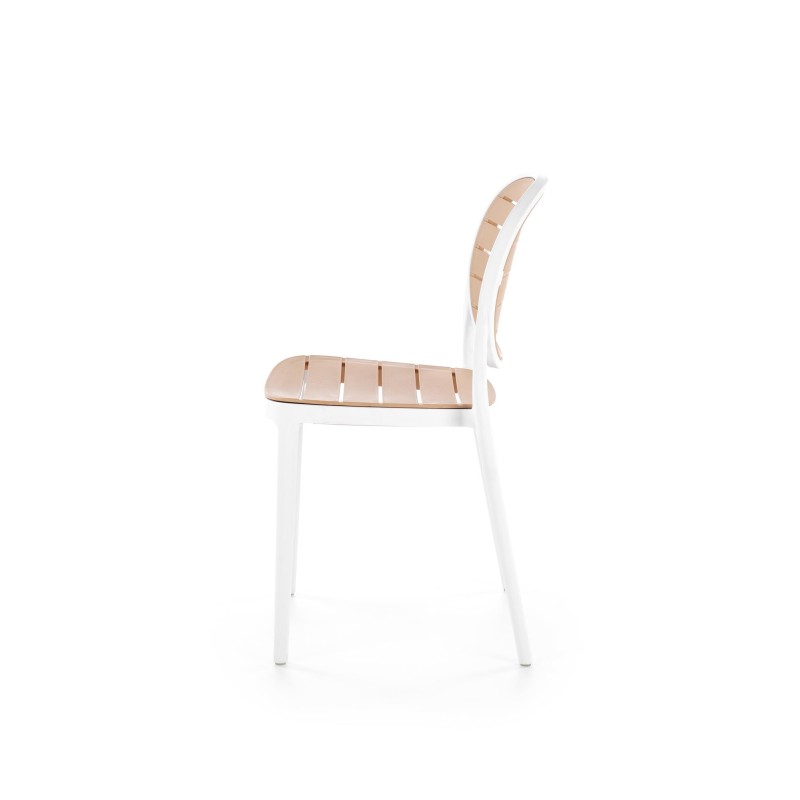 'K529 White / Natural Chair' 'K529 White / Natural Chair'