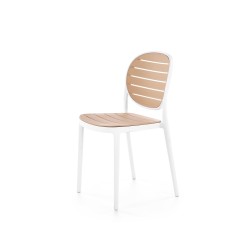 'K529 White / Natural Chair' 'K529 White / Natural Chair'