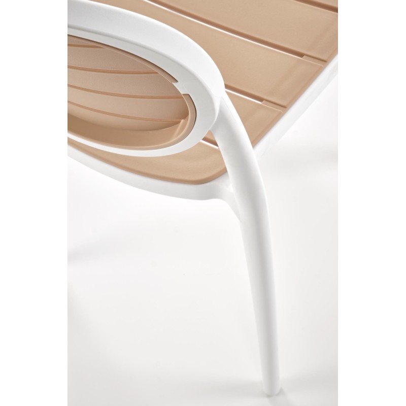 'K529 White / Natural Chair' 'K529 White / Natural Chair'