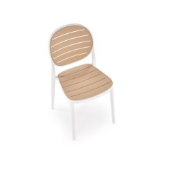'K529 White / Natural Chair' 'K529 White / Natural Chair'
