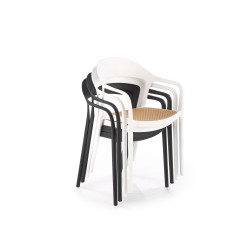 'K530 White/Natural Chair' 'K530 White/Natural Chair'