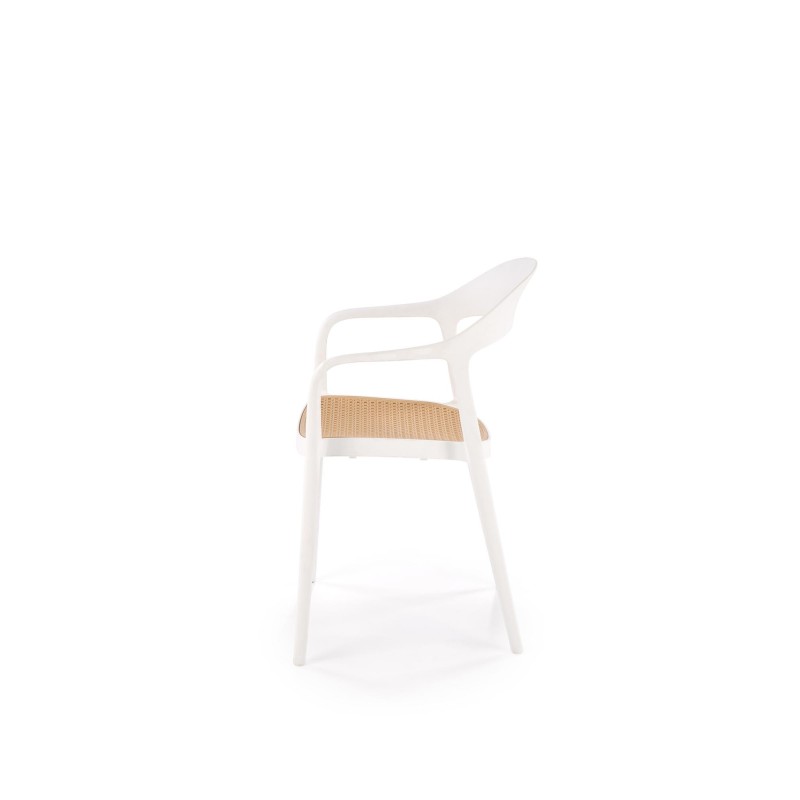 'K530 White/Natural Chair' 'K530 White/Natural Chair'