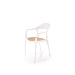 K530 krzesło biały / naturalny (1p 4szt) K530 krzesło biały / naturalny (1p 4szt)