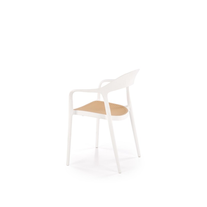 'K530 White/Natural Chair' 'K530 White/Natural Chair'