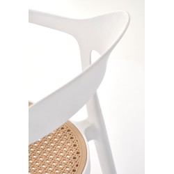 'K530 White/Natural Chair' 'K530 White/Natural Chair'