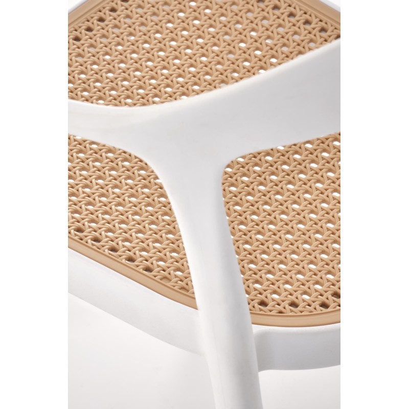 'K530 White/Natural Chair' 'K530 White/Natural Chair'