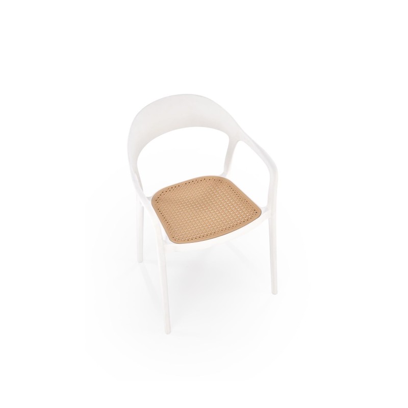 'K530 White/Natural Chair' 'K530 White/Natural Chair'