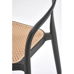 K530 krzesło czarny / naturalny (1p 4szt) K530 krzesło czarny / naturalny (1p 4szt)