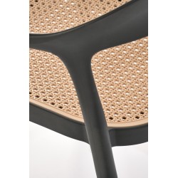 K530 krzesło czarny / naturalny (1p 4szt) K530 krzesło czarny / naturalny (1p 4szt)