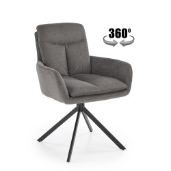 K536 krzesło popielaty (1p 2szt)