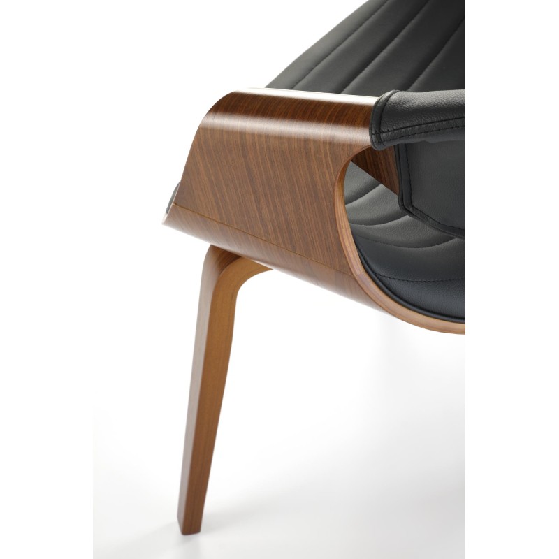 'K544 Black / Walnut Chair' 'K544 Black / Walnut Chair'