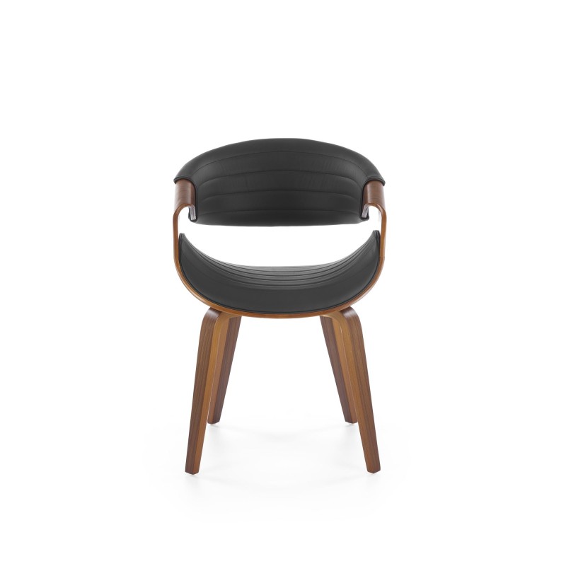'K544 Black / Walnut Chair' 'K544 Black / Walnut Chair'