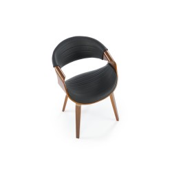 'K544 Black / Walnut Chair' 'K544 Black / Walnut Chair'