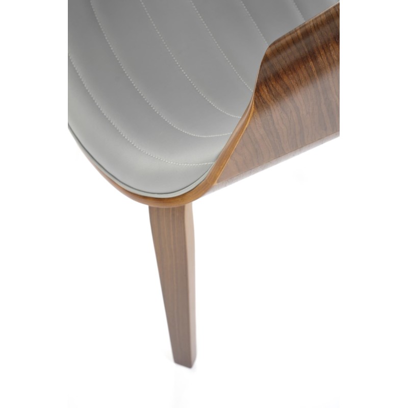 'K544 Ash Grey / Walnut Chair' 'K544 Ash Grey / Walnut Chair'