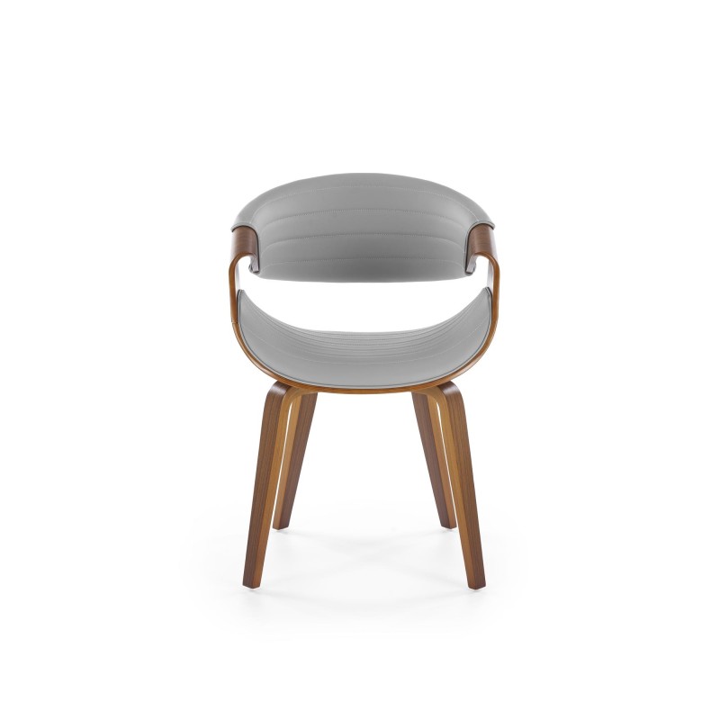 'K544 Ash Grey / Walnut Chair' 'K544 Ash Grey / Walnut Chair'
