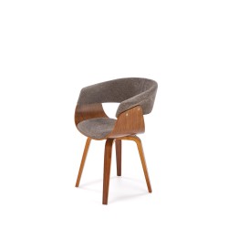 'K545 Ash Grey / Walnut Chair' 'K545 Ash Grey / Walnut Chair'