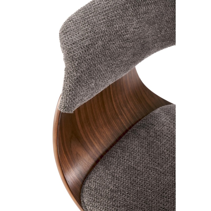 'K545 Ash Grey / Walnut Chair' 'K545 Ash Grey / Walnut Chair'